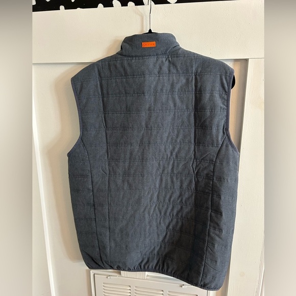 STITCH Cabrio gray Quilted Vest size medium - Picture 6 of 9